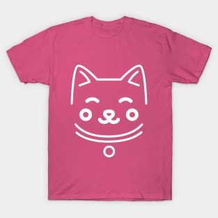 Cute White Cat T-Shirt